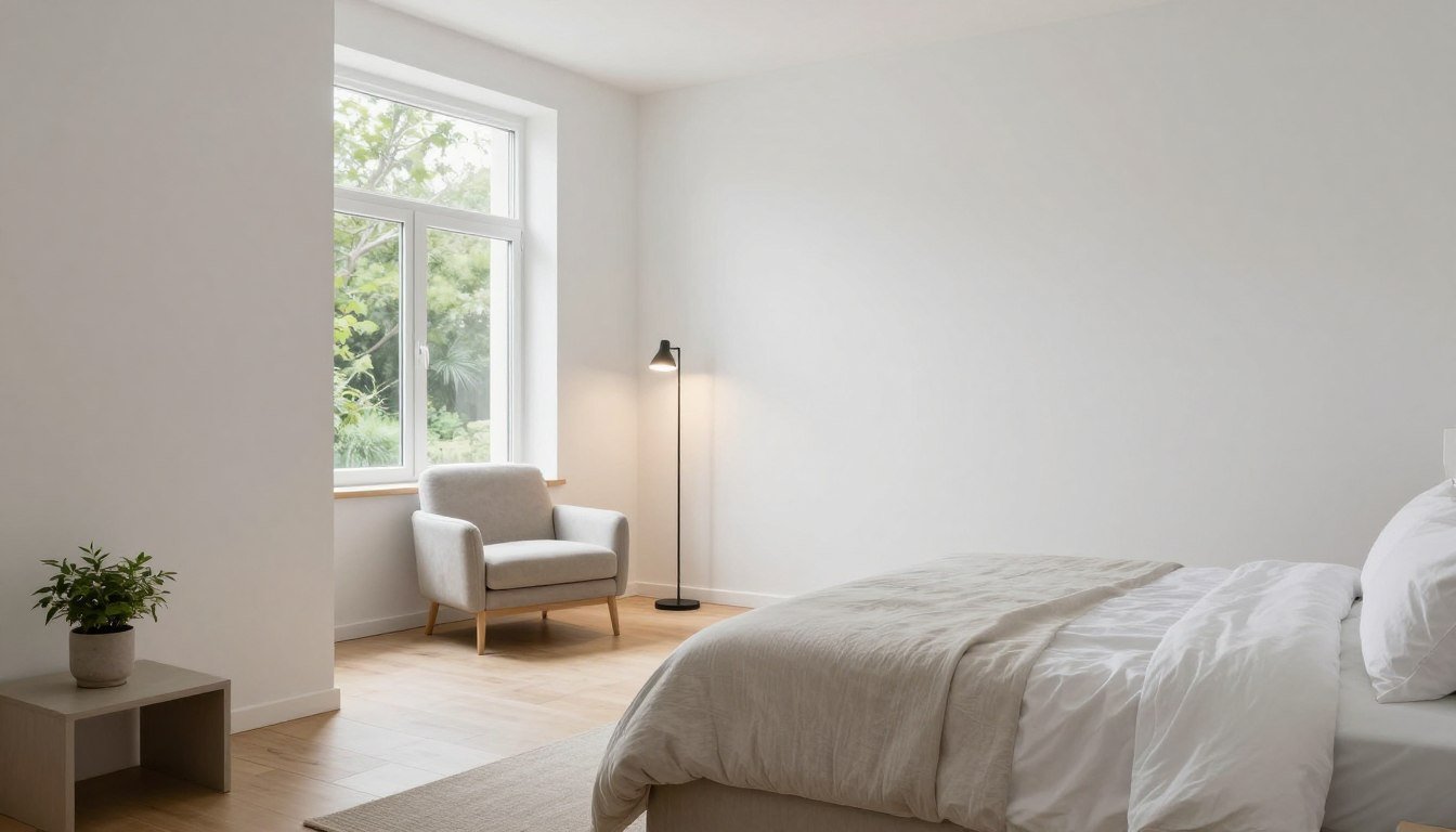 Quarto Minimalista: Conforto com Poucos Elementos