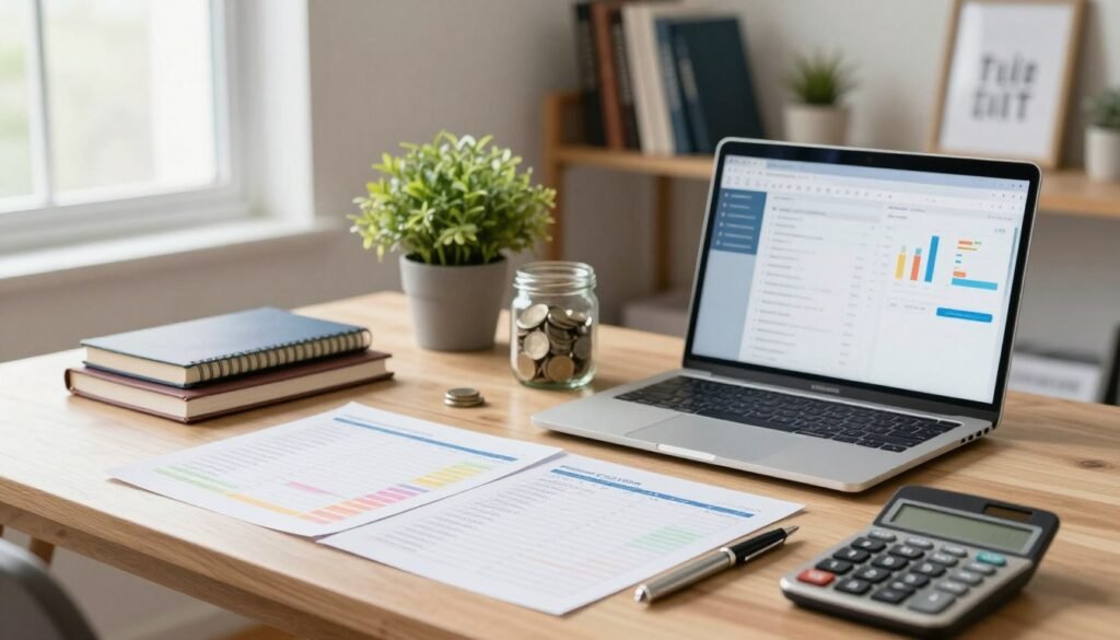 organização do orçamento